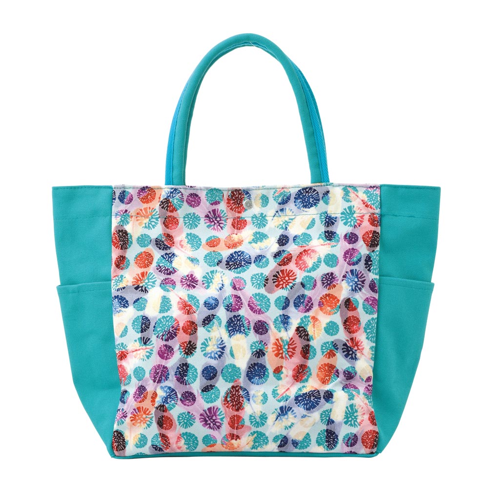 Flocking Coral Tote Bag(L)